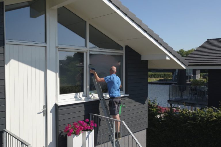 Raam woning wassen